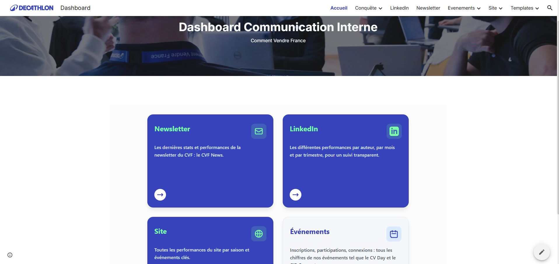 Dashboard communication